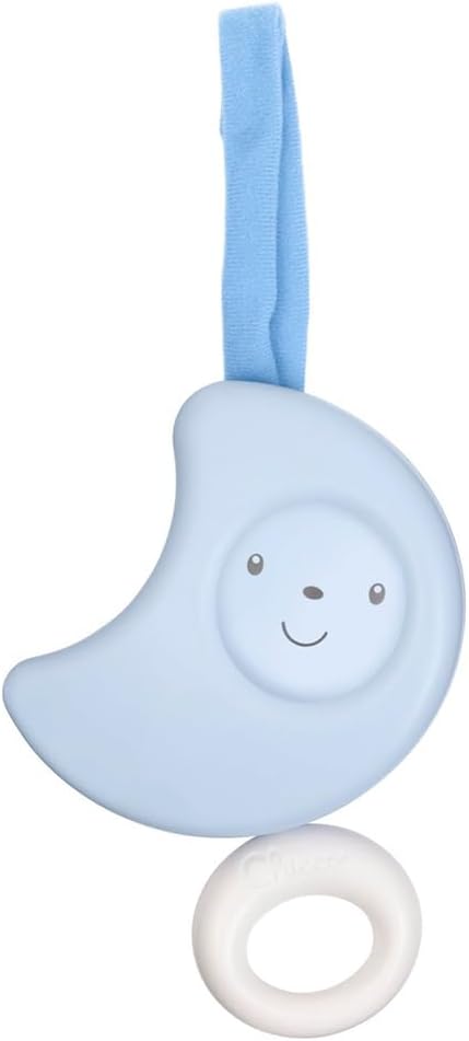 Chicco Carillon Neonato Stella e Luna, Iconico e Tenero, Dolci Ninna Nanne Rilassanti, Facile Fissaggio Lettino e Passeggino, Idea Regalo Nascita, 0 Mesi