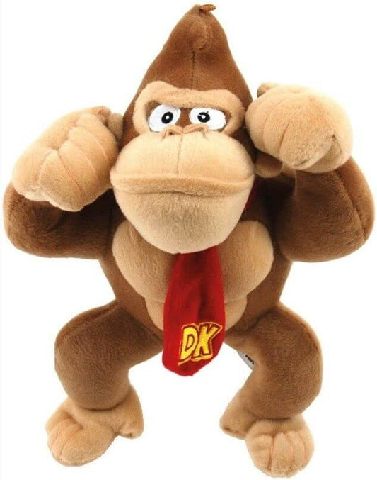 Whitehouse - Peluche e Amici, 6 personaggi diversi, 20 cm, peluche, Luigi, Kong, Toad, Yoshi, Principessa Peach, peluche (Kong)