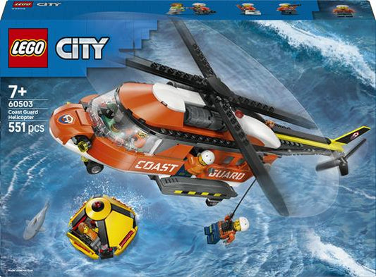 LEGO City Exploration (60503). City Elicottero della Guardia Costiera