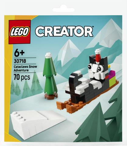 LEGO Creator (30718). Avventura sulla neve di Claus il gatto