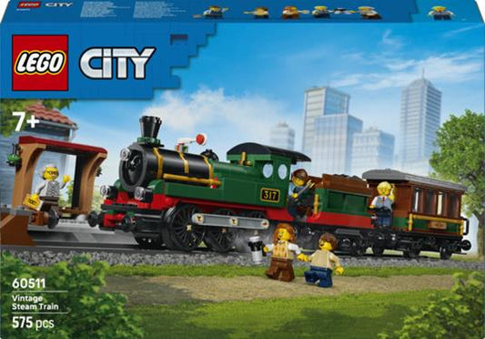 LEGO City (60511). Treno a vapore vintage
