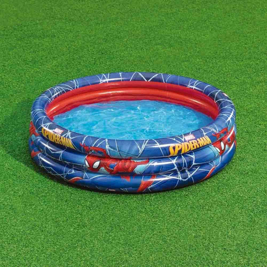 Bestway 98018-4 Piscinetta gioco per bambini Spider-Man, 2+ anni