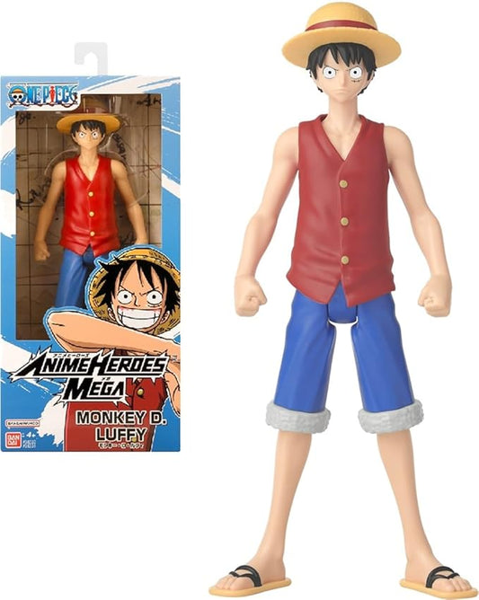 Bandai - Anime Heroes - One Piece - Action figure Anime Heroes Mega 30 cm Luffy