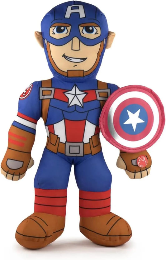 PELUCHE CAPITAN AMERICA MARVEL 38CM SONIDO