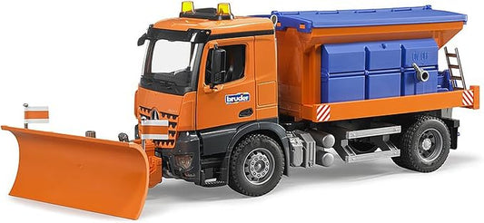 Bruder Mercedes Benz Arocs Winter Service with Snow Blade
