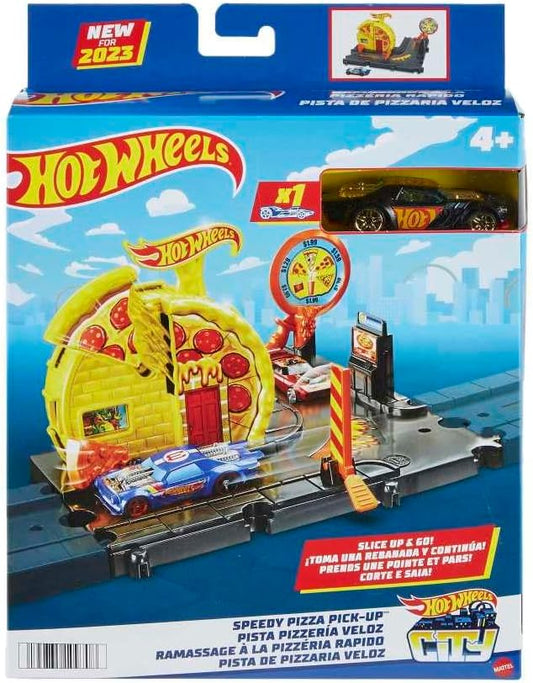 Mattel - Hot Wheels City Speedy Pizza Pick-Up/from Assort