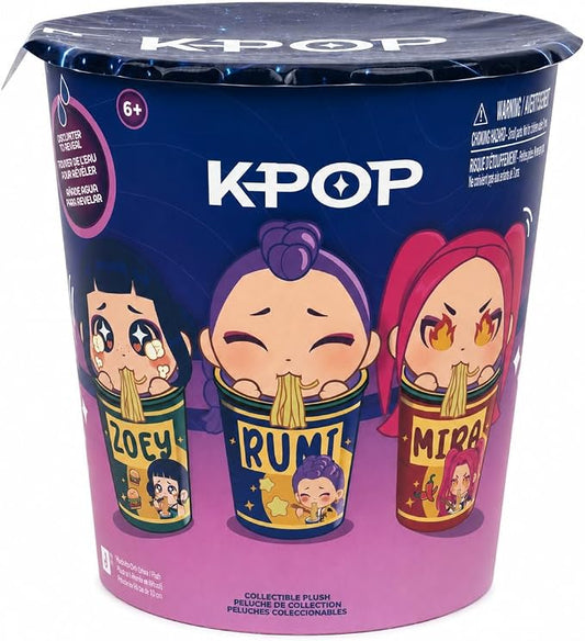 Peluche K-Pop Peluche 10 cm K-POP Peluche Collezionabile a Sorpresa in Tazza Ramen, 10 cm, per Bambini