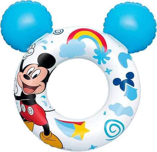 Bestway 9102K Salvagente Mickey Mouse Splash Pal con orecchie, 3-6 anni