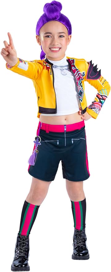 Rubies Official Netflix K-Pop Demon Hunters Rumi Child Costume, Kids Fancy Dress 6 ANNI