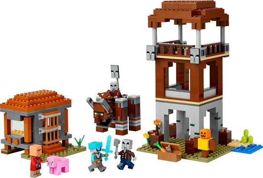 LEGO Minecraft L’Avamposto del Saccheggiatore e Predone