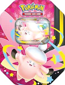 Pokémon: scatola da collezione Mega Chiarodiluna - Mega Clefable-Ex del GCC Pokémon (4 buste di espansione e 1 carta promozionale olografica), Edizione in Italiano