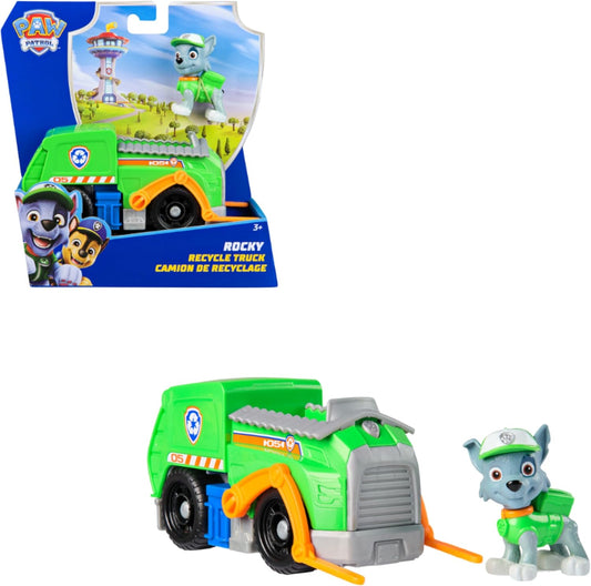 Paw Patrol, Camion per la Raccolta di Rifiuti di Rocky