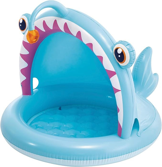 Intex 58419NP - Piscina Gonfiabile Baby Rana Pescatrice, 127x102x86 cm