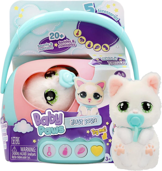 BABY PAWS Just Born Kitty Animali Interattivi Gattina