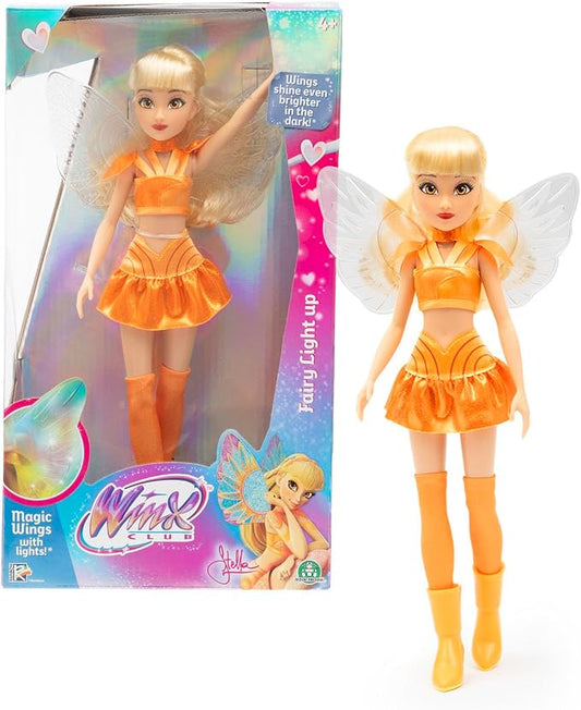 WINX 27 cm, Look da Fata  Snodata, Giocattolo per Bambina e Bambini dai 4 Anni in su