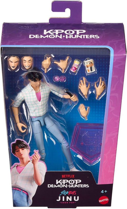 Mattel KPop Demon Hunters action figure 17 cm Saja Boys Jinu