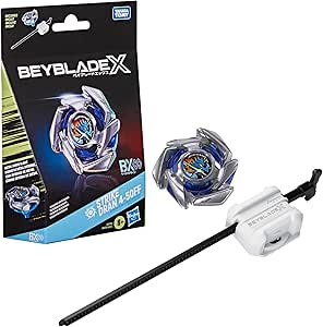 Beyblade X, set Starter Pack Strike Dran 4-50FF BX Infinity con trottola di attacco e lanciatore di Takara Tomy, trottole da combattimento giocattolo, dagli 8 anni in su