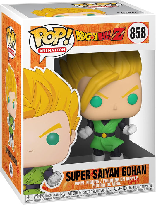 Funko Pop! Animation: Dragon Ball Z S8-Super Saiyan Gohan Dragonball SS - Figura in Vinile da Collezione - Idea Regalo - Merchandising Ufficiale - Giocattoli per Bambini e Adulti - Anime Fans