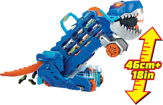 Hot Wheels City 'Let's Race' Netflix - Mega Dino Trasportatore