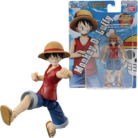 BANDAI - Ultimate Legends HD - Figurina One Piece 12 cm - Monkey D. Ruffy (Luffy)