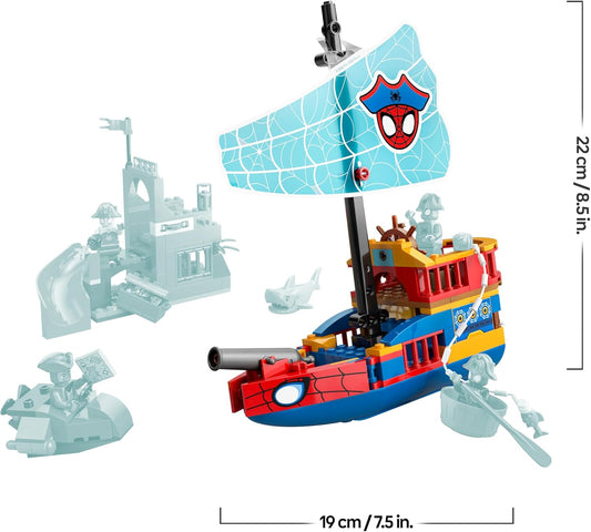 LEGO ǀ Marvel Nave Pirata del Team Spidey