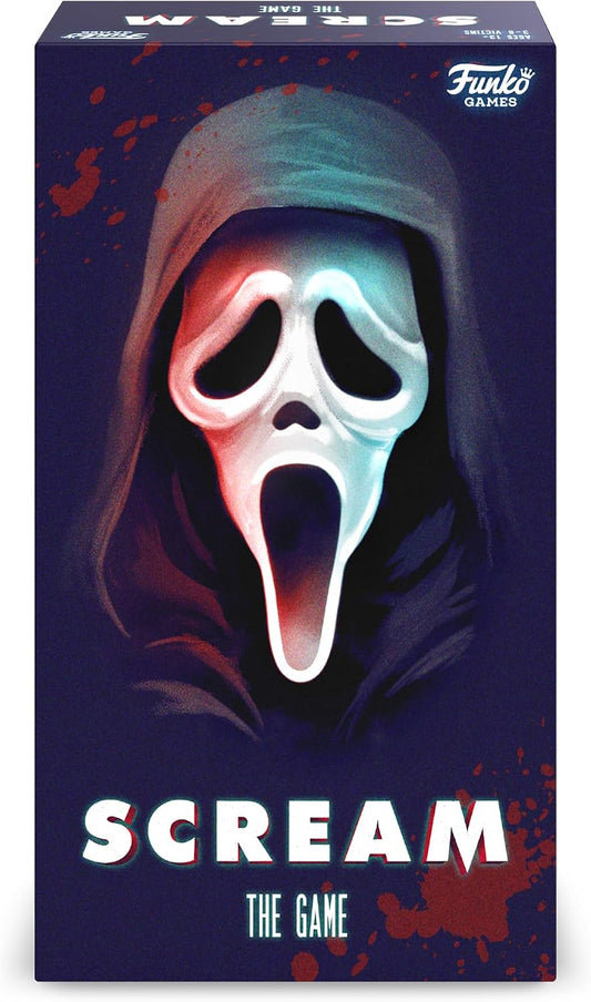 FUNKO Games - SCREAM THE GAME - Cooperative Board Game - Kids Ages 13 and Up - Cooperate to Win Against Ghost Face® - Immersive Experience with App - 20 Min...