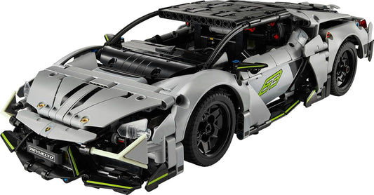 LEGO Technic Super Sports Car Lamborghini Revuelto - Macchina Giocattolo - Modello di Auto Telecomandata con Luci, Sterzo e Batteria Ricaricabile - Regalo per Bambini da 10 Anni in su - 42214