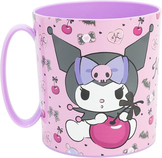 Stor Kuromi - Tazza riutilizzabile per microonde, 390 ml, in plastica