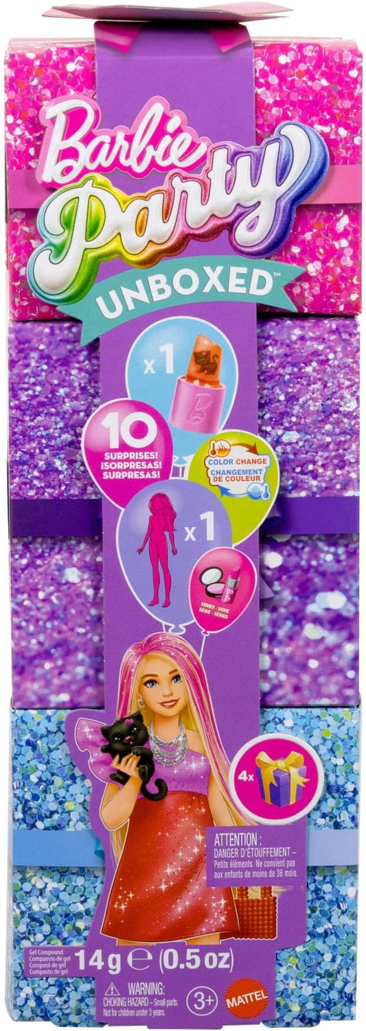 Barbie Party Unboxed Bambola e Accessori, Glam Party Series