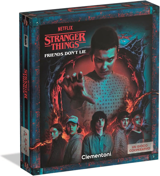 Clementoni – Stranger Things Friends Don’t Lie, Gioco da Tavolo