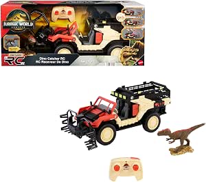 Matchbox RC Jurassic World Camioncino con Dinosauro