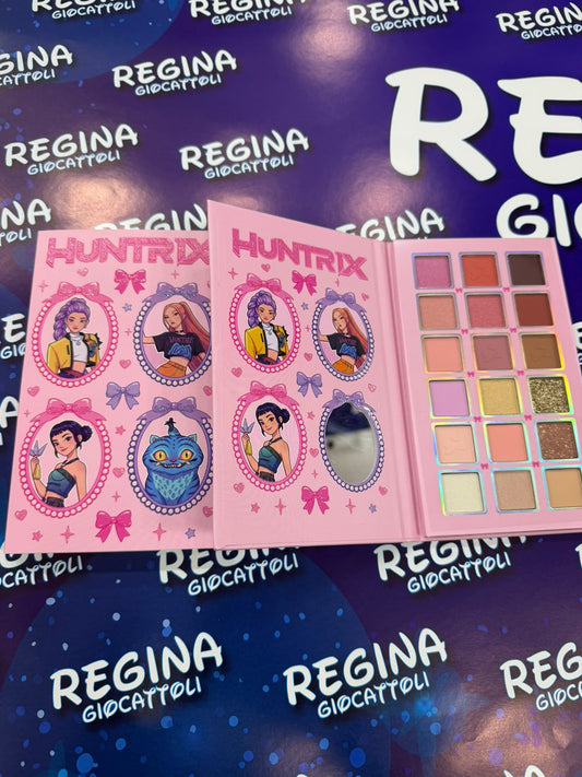 K-POP TRUCCO PALETTE ROSA 18 OMBRETTI