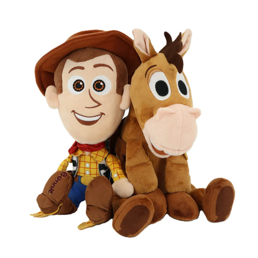 Peluche toy story woody e bullseye cm.25