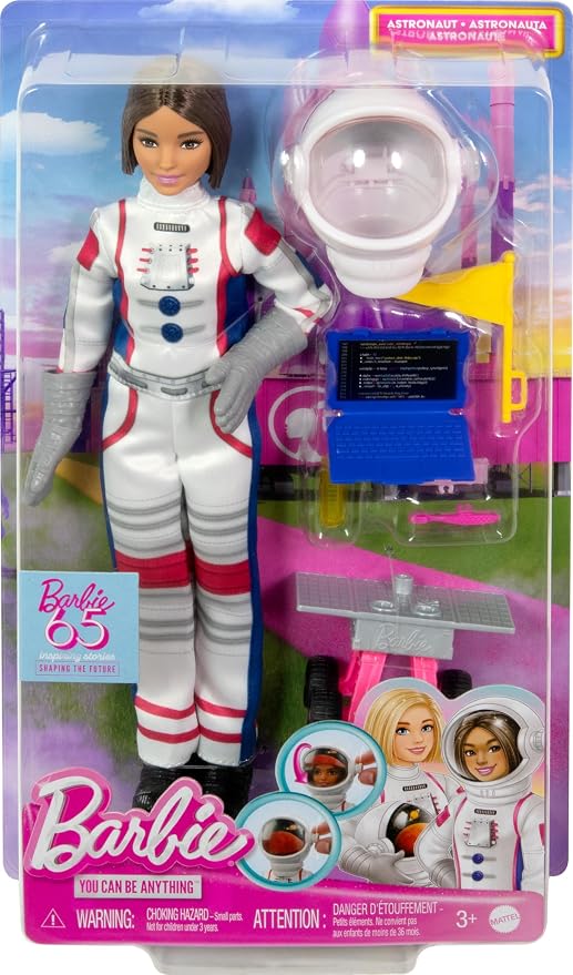Barbie 65° Anniversario Astronauta bambola e Accessori