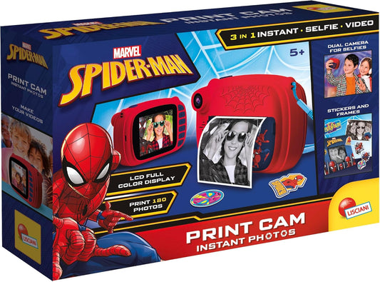 Liscianigiochi- Spider-Man Print Cam, 104024