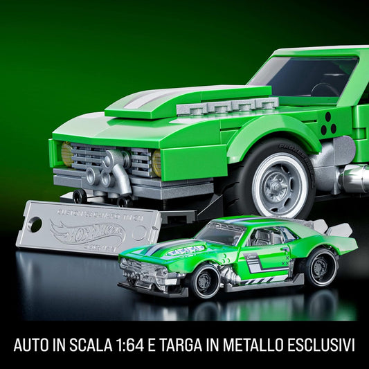 Mattel Brick Shop Hot Wheels - Custom ’68 Camaro Serie Speed
