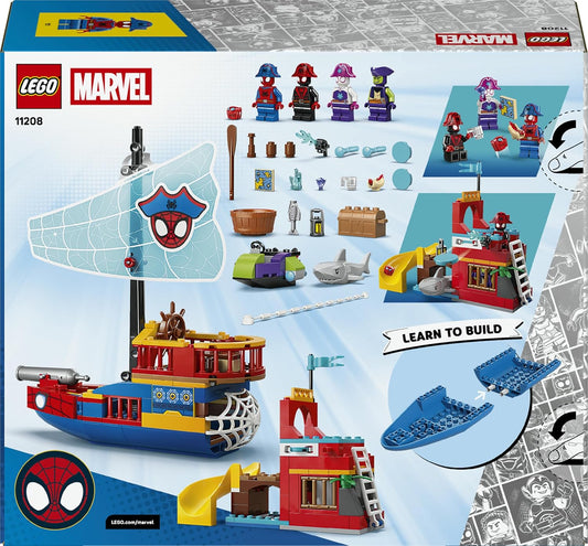 LEGO ǀ Marvel Nave Pirata del Team Spidey