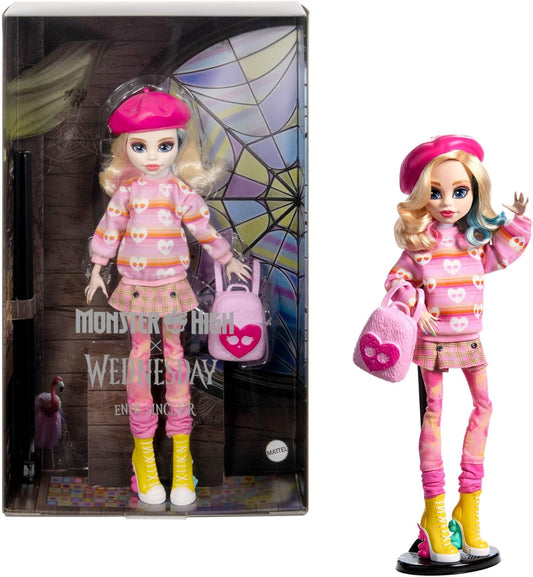 Monster High Mercoledì, bambola e accessori, Enid Sinclair