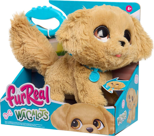 Just Play Peluche interattivo di Golden Retriever furReal Wag-A-Lots