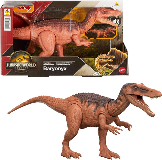 Mattel Jurassic World La Rinascita Baryonyx Ruggito Selvaggio