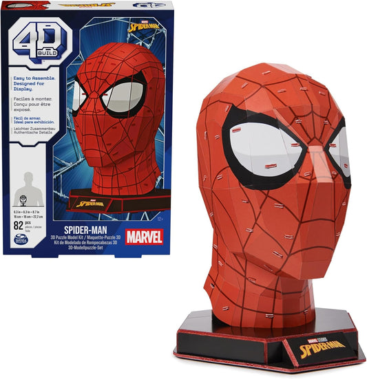 4D Puzzle, Kit di Modellismo per Puzzle 3D Marvel di Spider-Man
