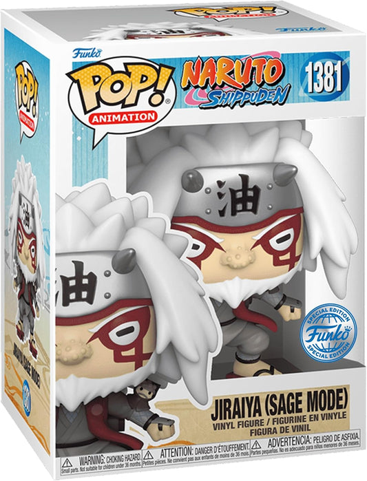 Funko Pop Naruto Shippuden Jiraiya (Sage Mode) Figure (AAA Anime Exclusive) (66477)