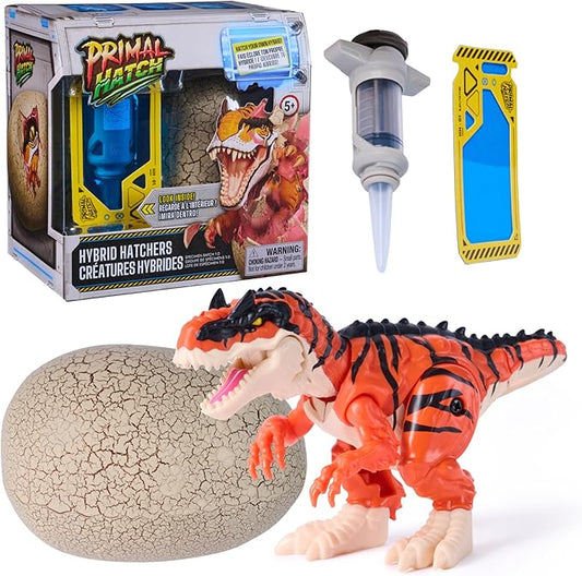 Primal Hatch Hybrid Hatchers, Giocattolo Dinosauro & Uovo che si schiude, Mini Creatura Misteriosa, Gioco per Bambine e Bambini dai 5 Anni in Su, Modelli Assortiti