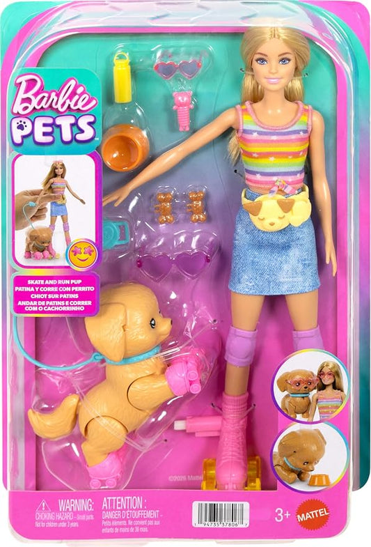 Barbie & Cucciolo sui pattini, Bambola bionda