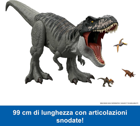 Mattel Jurassic World La Rinascita- T-Rex Super Colossale
