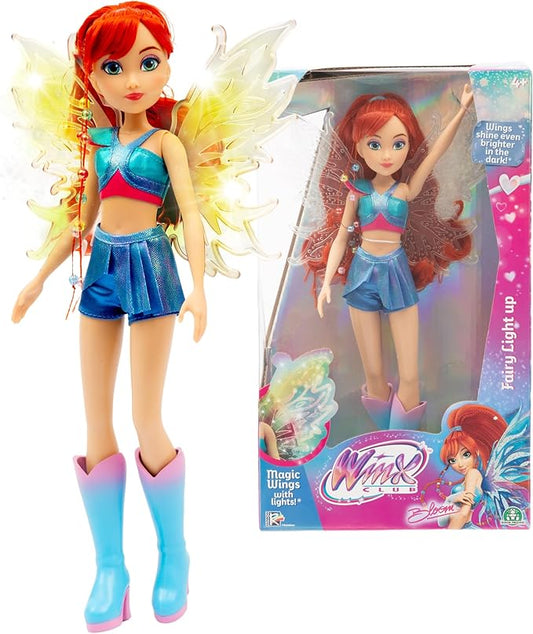 WINX 27 cm, Look da Fata  Snodata, Giocattolo per Bambina e Bambini dai 4 Anni in su