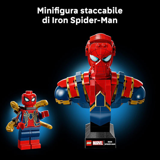 LEGO | Marvel Busto di Iron Spider-Man
