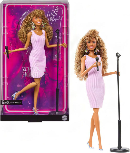 Barbie Signature Whitney Houston Bambola da Collezione | Con iconico vestito dal video 'I Wanna Dance with Somebody (Who Loves Me)' e accessorio...