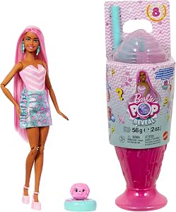 Barbie Pop Reveal Serie Bambola Fashion e Accessori, Treat Series