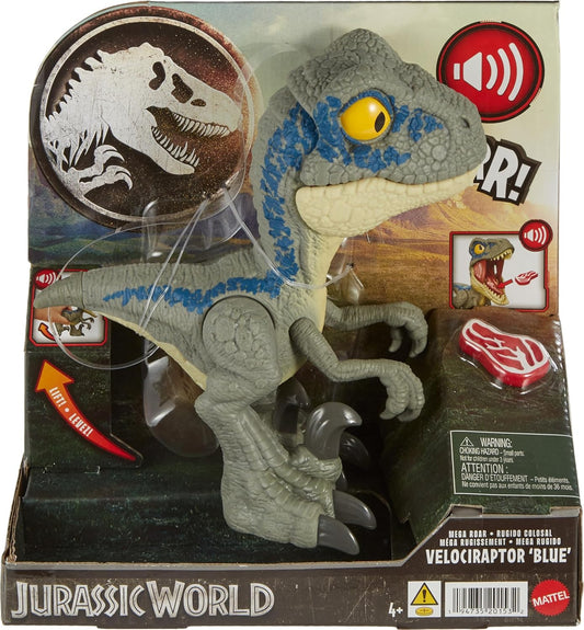 Jurassic World Mega Roar Velociraptor 'Blue'